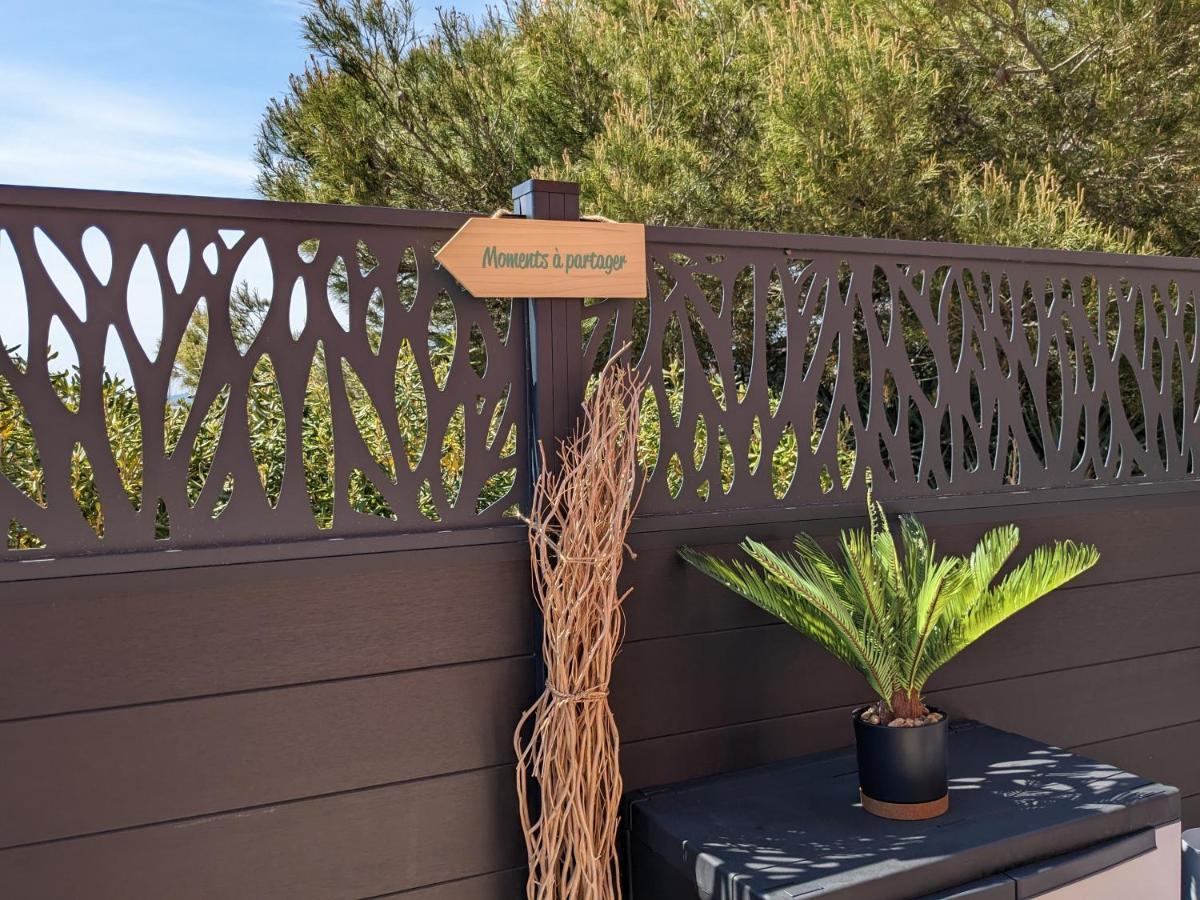 L'Instant Mer - Bord De Mer - Studio Avec Grand Jardin A La Capte Hyères Exteriör bild