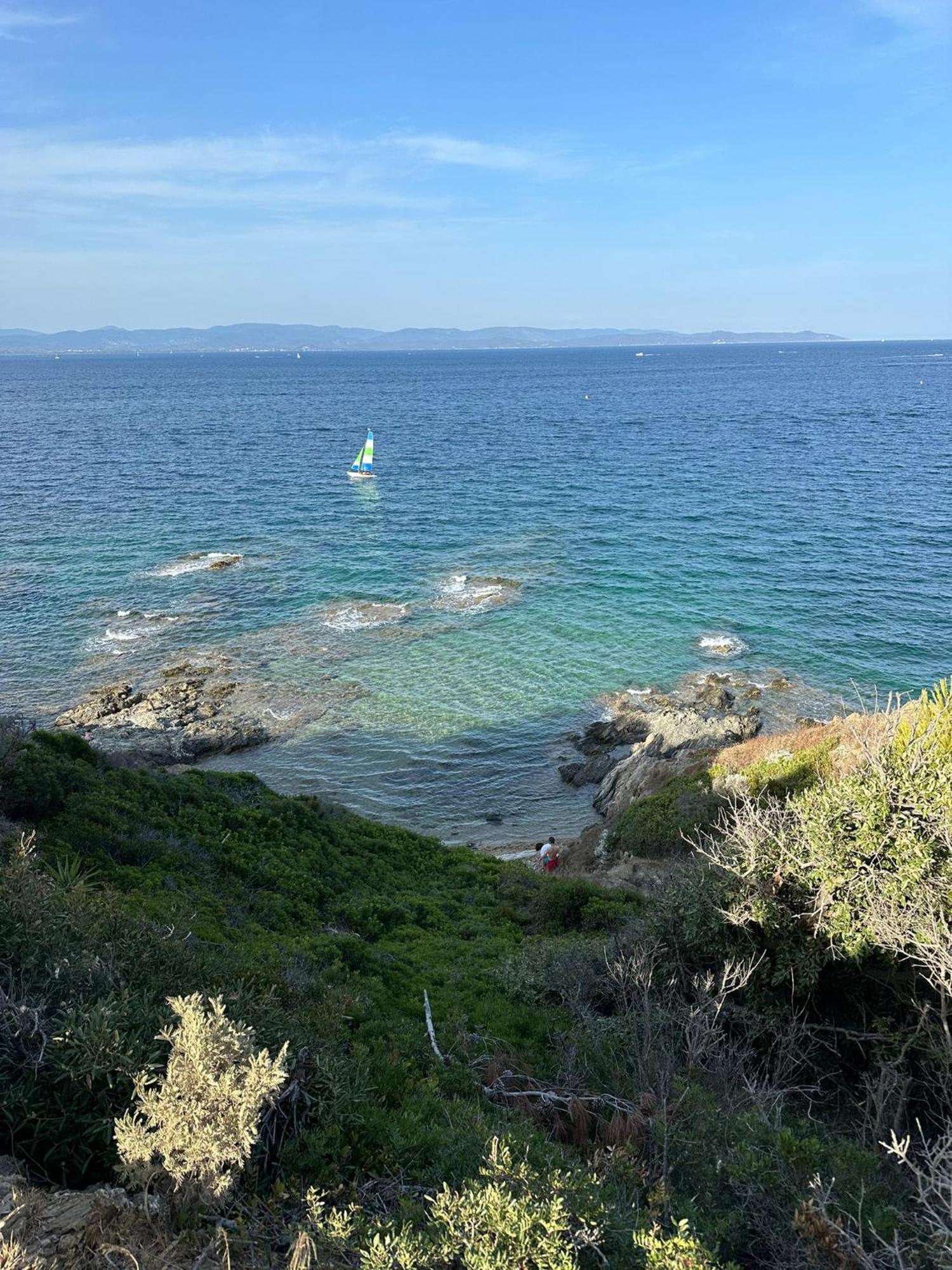 L'Instant Mer - Bord De Mer - Studio Avec Grand Jardin A La Capte Hyères Exteriör bild